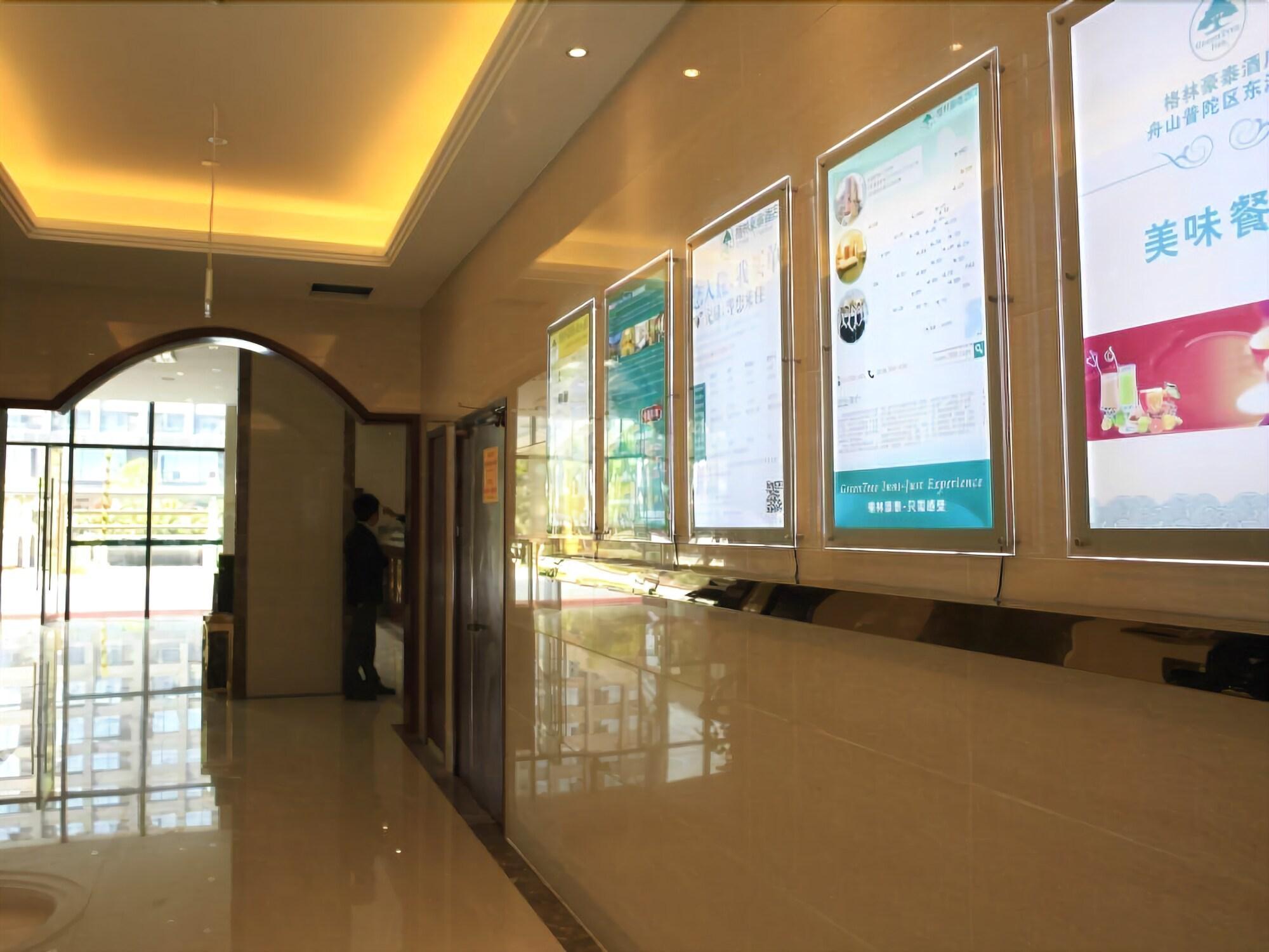 Greentree Inn Zhejiang Zhoushan Putuo Donggang Business Hotel Ngoại thất bức ảnh
